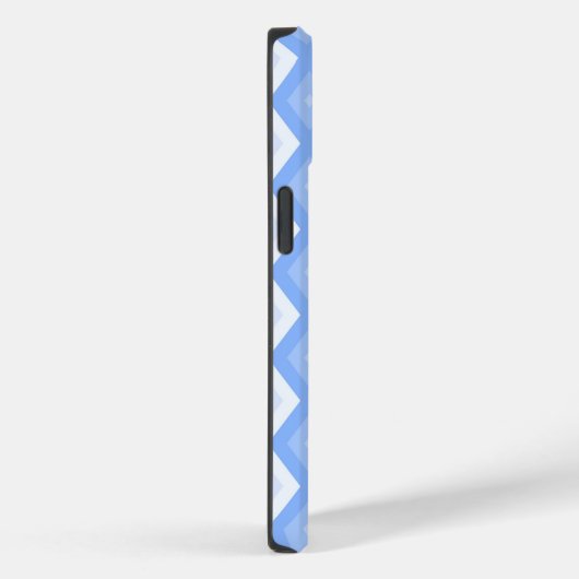 Bleek blauw diamantpatroon Case-Mate iPhone case (Achterkant / Rechts)