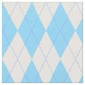 Bleek blauw en wit patroon stof (Close Up)