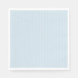 Bleek Blauw en Witte Modern Pin Stripe Servet