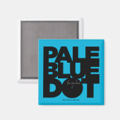 Bleek blauw magneet (Voorkant / Achterkant)