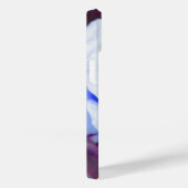 Bleek blauw Roos Case-Mate iPhone Case (Achterkant / Rechts)