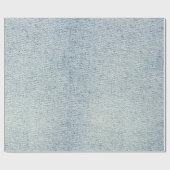 Bleek Blue Denim Jeans Textuur Cadeaupapier (Vlak)