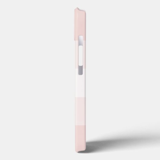Bleek Blush roze verloopkleurenblok Case-Mate iPhone Case (Achterkant / Links)