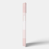 Bleek Blush roze verloopkleurenblok Case-Mate iPhone Case (Achterkant / Rechts)