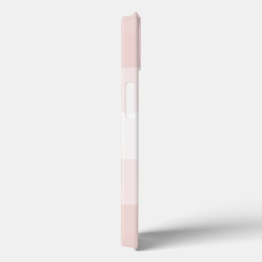 Bleek Blush roze verloopkleurenblok Case-Mate iPhone Case (Achterkant / Rechts)