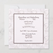 Bleek Bourgondië Abstract Kaart (Voorkant)