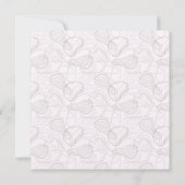 Bleek Bourgondië Abstract Kaart (Achterkant)