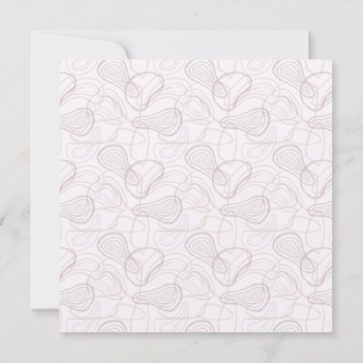 Bleek Bourgondië Abstract  Kaart (Achterkant)