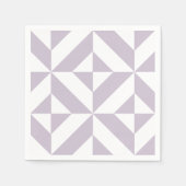 Bleek decopatroonbeeld servet (Voorkant)