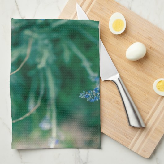 Bleek deeg van de Paarse lavender van Pastel Theedoek (Quarter Fold)