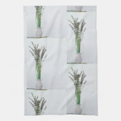 Bleek deeg van de Paarse lavender van Pastel Theedoek (Verticaal)