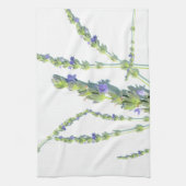 Bleek deeg van de Paarse lavender van Pastel Theedoek (Verticaal)