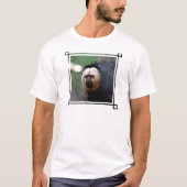 Bleek-faced Saki-aap T-shirt (Voorkant)