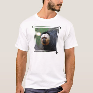 Bleek-faced Saki-aap T-shirt