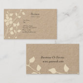 Bleek Floral Extravaganza Soft Pastel Visitekaartje (Voorkant / Achterkant)