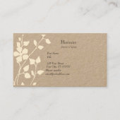 Bleek Floral Extravaganza Soft Pastel Visitekaartje (Voorkant)