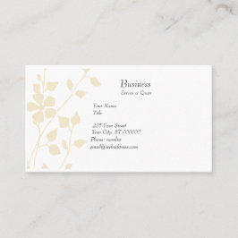 Bleek Floral Extravaganza Soft Pastel Visitekaartje