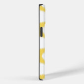Bleek-geel-Aziatische Moods Ikat-Stippen Case-Mate iPhone Case (Achterkant / Rechts)