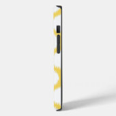 Bleek-geel-Aziatische Moods Ikat-Stippen Case-Mate iPhone Case (Achterkant / Links)