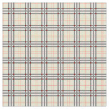 Bleek Geel en rood Tartan Patroon