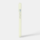 Bleek Geel   iPhone 15 Case (Linkerkant)