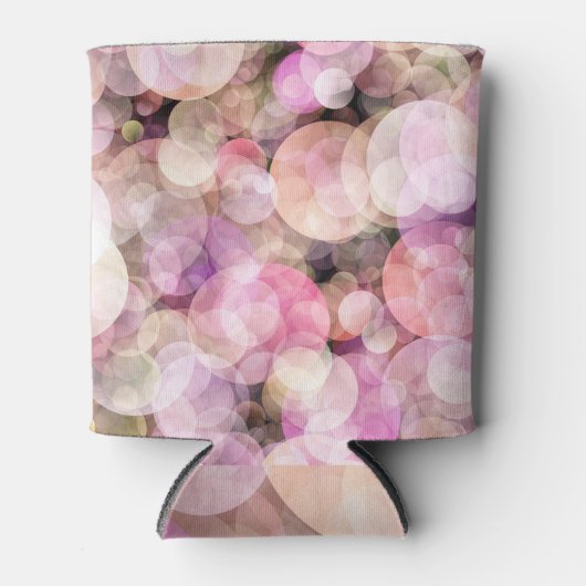 Bleek gele bubbels: Elegant Decor Blikjeskoeler (Voorkant)