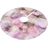 Bleek gele bubbels: Elegant Decor Kerstboom Rok (Gekanteld)