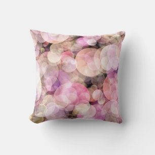 Bleek gele bubbels: Elegant Decor Kussen