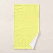 Bleek gele pleister bad handdoek (Handdoek)