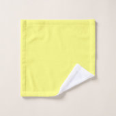 Bleek gele pleister bad handdoek (Wasdoekje)