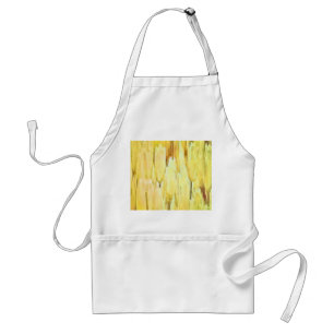 Bleek gele tegels Abstract Standaard Schort