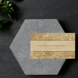 Bleek gesteente Visitekaartje