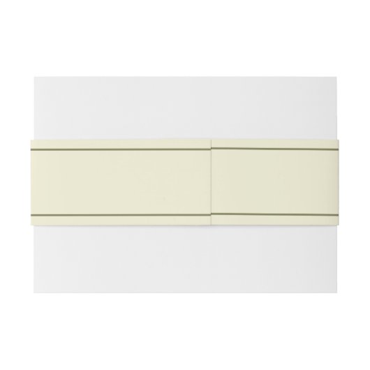 Bleek Gold Antiek Gold Line Persoonlijk huwelijk Uitnodigingen Wikkel (Achterkant Voorbeeld)