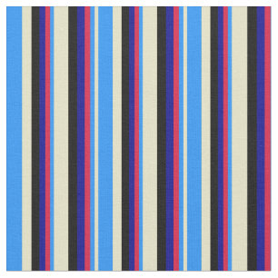 Bleek Goldenrod, blauw, Crimson, donkerblauw en zw Stof