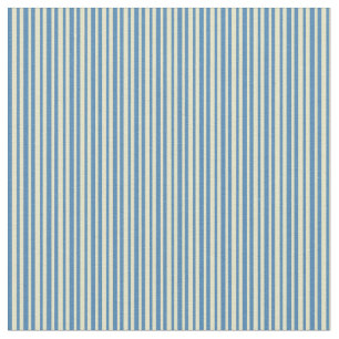 Bleek Goldenrod en blauw gekleurd patroon Stof
