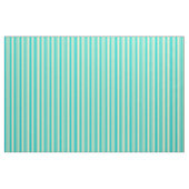 Bleek Goldenrod en Dark Turquoise Lined Pattern Stof (Yard (91,4 cm))