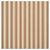 Bleek Goldenrod en Sienna Lines/Stripes Pattern Stof (Swatch)