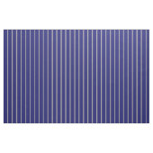 Bleek Goldenrod & Midnight Blue Pattern van Stripe Stof (Fat Quarter)
