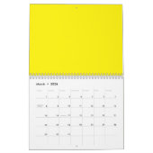 Bleek goud, peer, zandig geel kalender (Mar 2026)