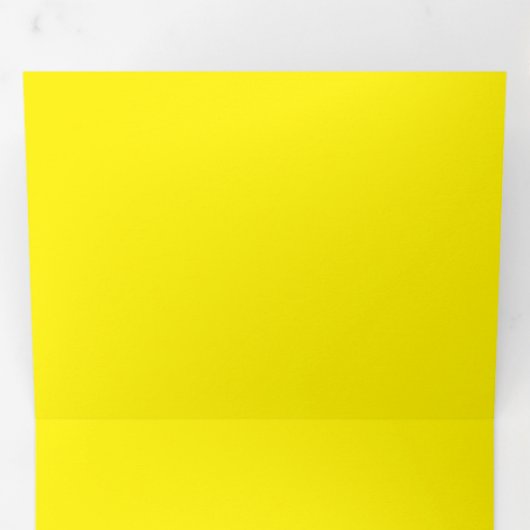 Bleek goud, peren, zandgeel, drieluik kaart (Binnenzijde eerst)