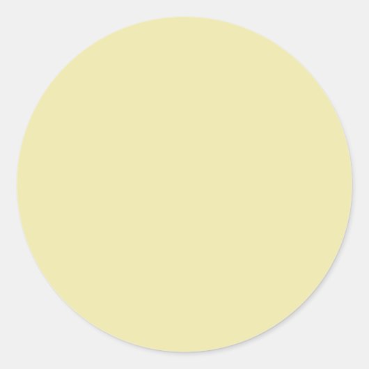 Bleek Goudenroede Ronde Sticker (Voorkant)