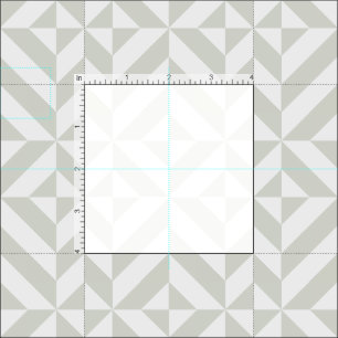 Bleek grijs geometrisch decoderpatroon stof