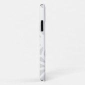 Bleek grijs geometrisch patroon Case-Mate iPhone case (Achterkant/rechts)