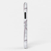 Bleek grijs mozaïekpatroon Case-Mate iPhone case (Achterkant/rechts)