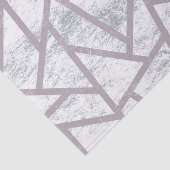 Bleek grijs mozaïekpatroon tissuepapier (Detail)