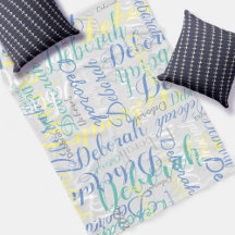 Bleek grijze vlootswand met herhaalde naam