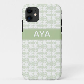 Bleek Groen iPhone 11 Hoesje