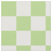 Bleek groen en wit schaakbord stof (Close Up)