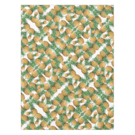 Bleek groen gestileerd anananas patroon tafelkleed