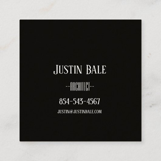 Bleek groen Plant laat Natuur voelen Visitekaartje (Achterkant)